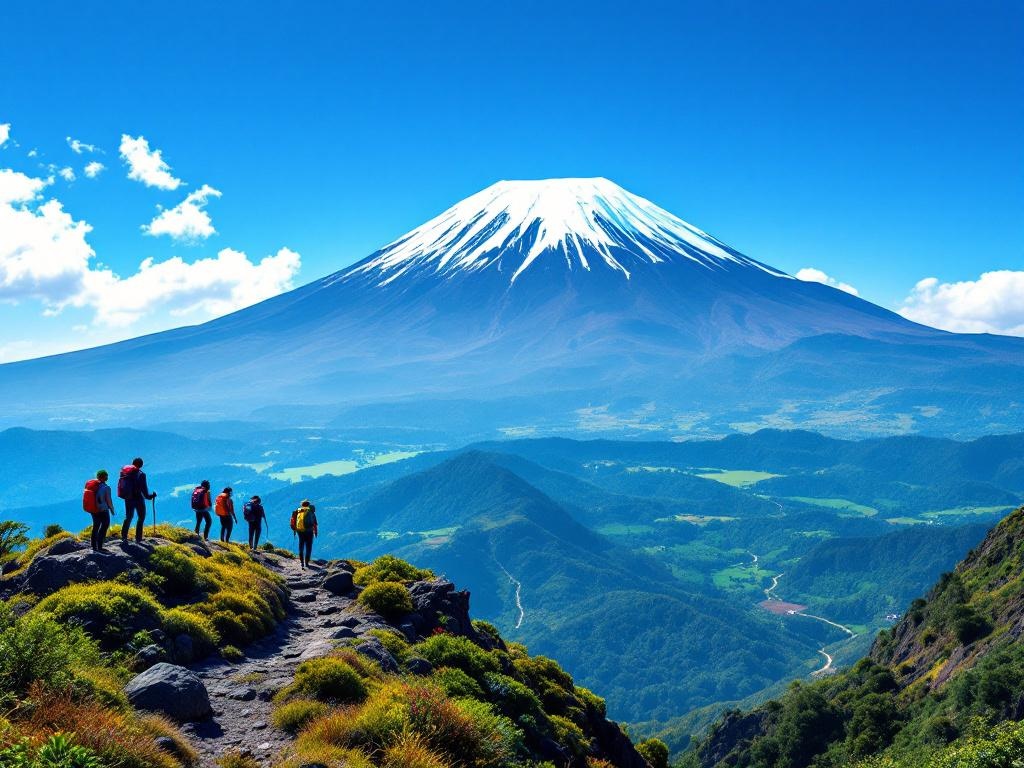 Visiting Mount Kilimanjaro in Tanzania